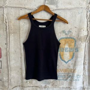 Imogene + Willie Black Women’s Racerback Tank Top Size Medium